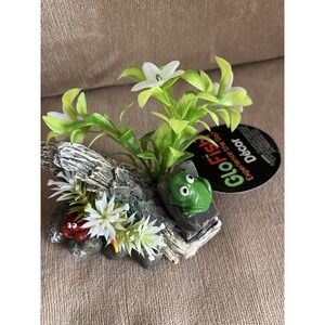 Glow Aquarium Frog Decorations Plant Freshwater‎ and Saltwater Tanks Glo Fish